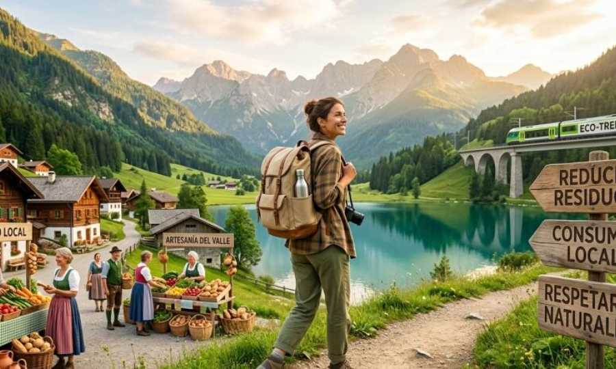 El turismo sostenible y las buenas prácticas para viajar de manera responsable
