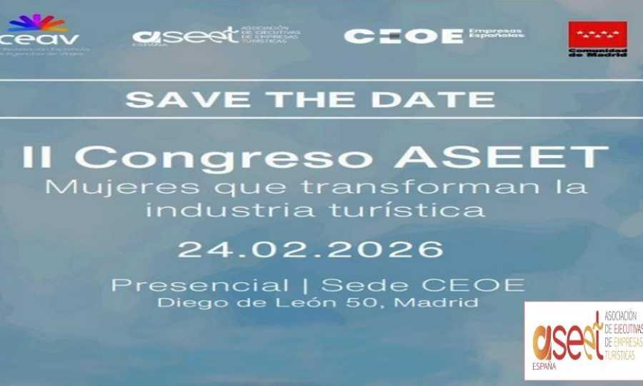 ASEET celebra en Madrid su II Congreso para impulsar el liderazgo femenino y transformar la industria turística