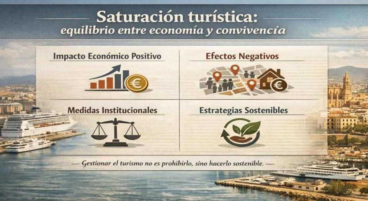 La saturación turística: entre motor económico y conflicto social