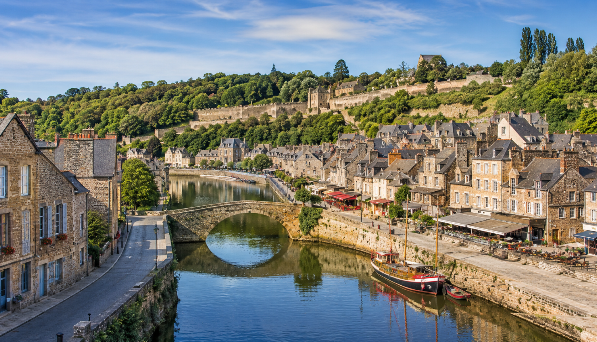 Dinan, entre murallas medievales y encanto bretón