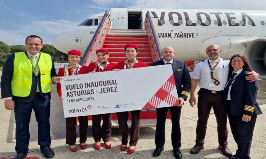 Volotea inicia la ruta que conecta Asturias con Jerez (Cádiz)