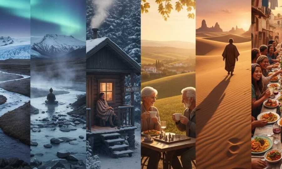 Cinco tipos de destinos anti-burnout