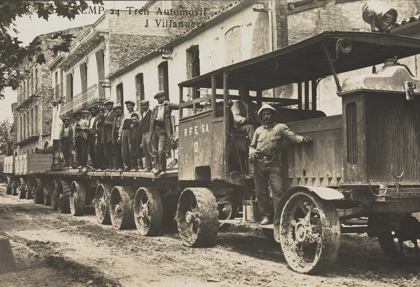 transporte de mquinaria pesada para la construccion de Sant Antoni1