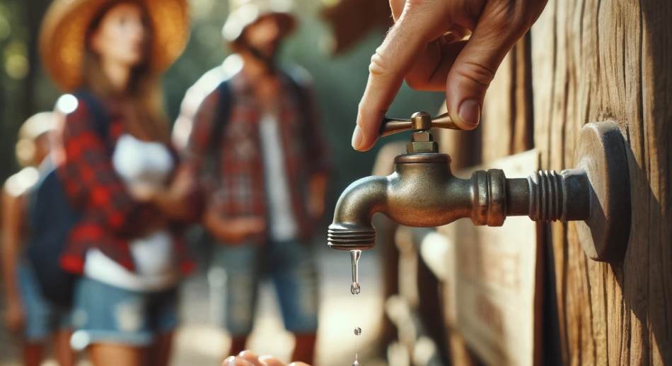 turistas sin agua 1