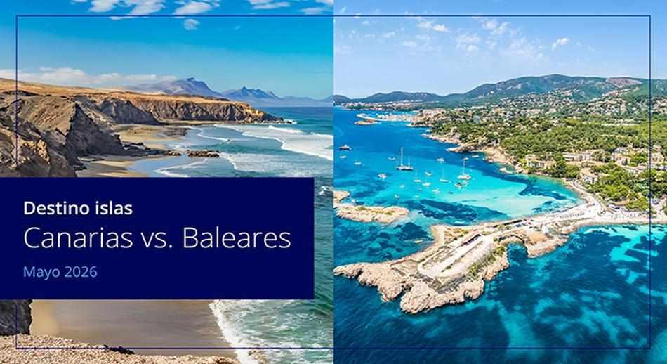 Destino islas Canarias vs Baleares