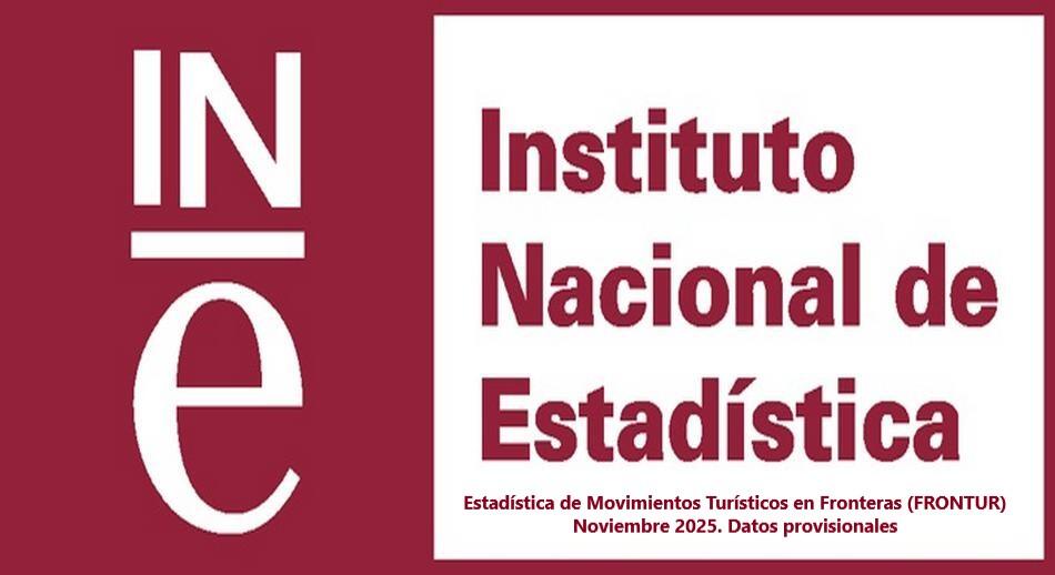 Estadística de Movimientos Turísticos en Fronteras (FRONTUR) Noviembre 2025. Datos provisionales