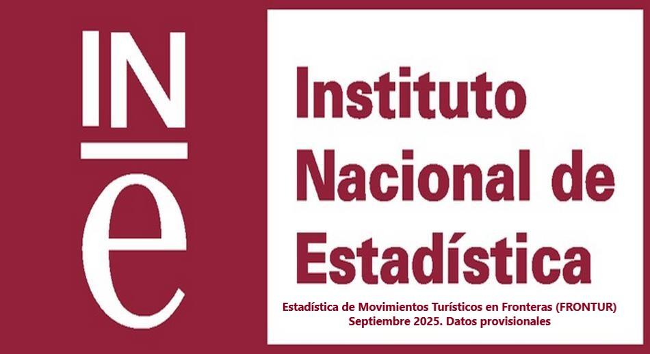 Estadística de Movimientos Turísticos en Fronteras (FRONTUR) Septiembre 2025. Datos provisionales