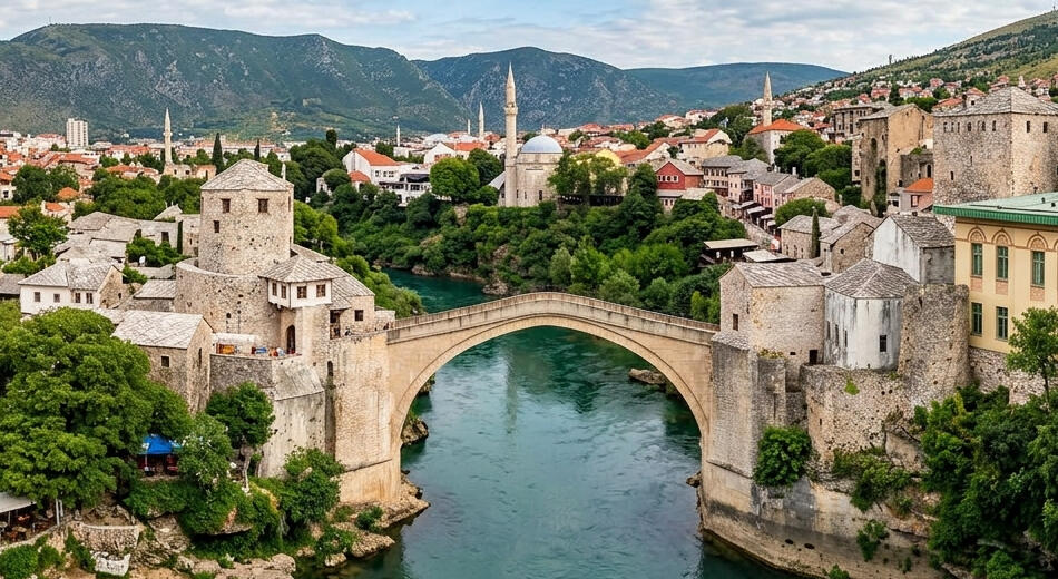 Mostar, la ciudad europea donde un puente reconstruyó la paz tras la guerra
