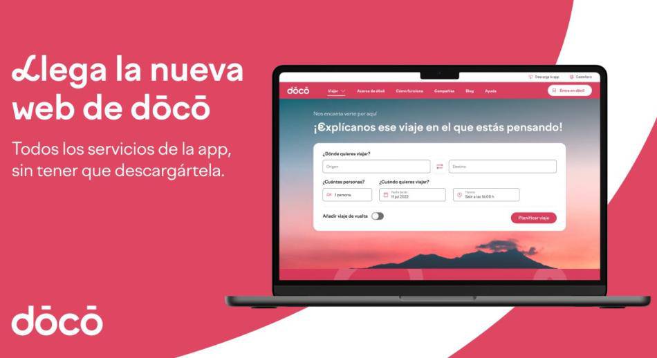 Web dōcō ya está disponible online 